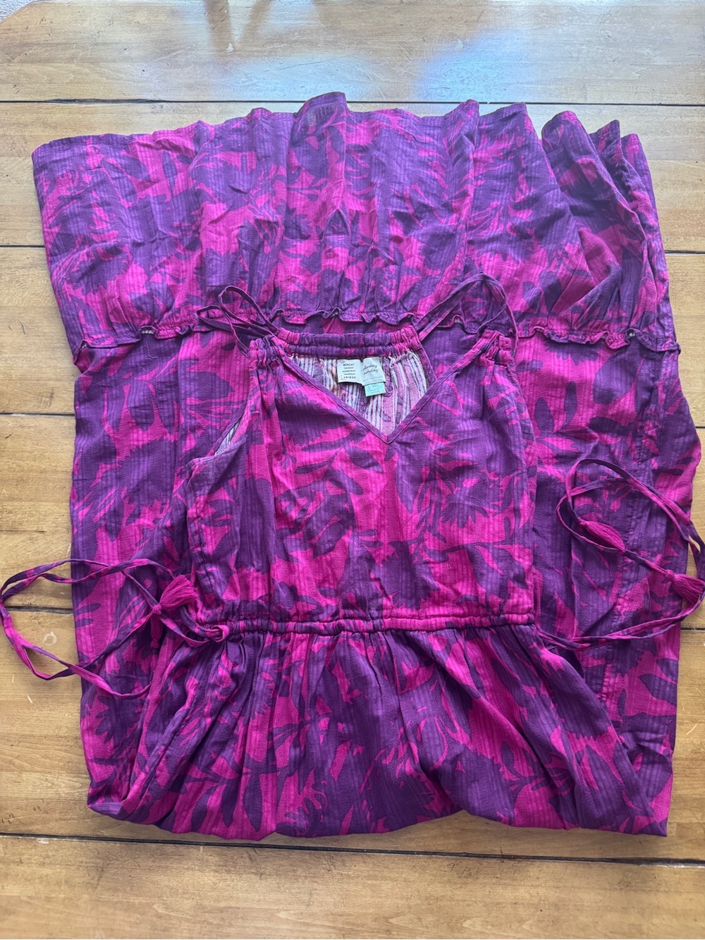 Anthropologie Saturday Sunday xs Floral Maxi Dress
